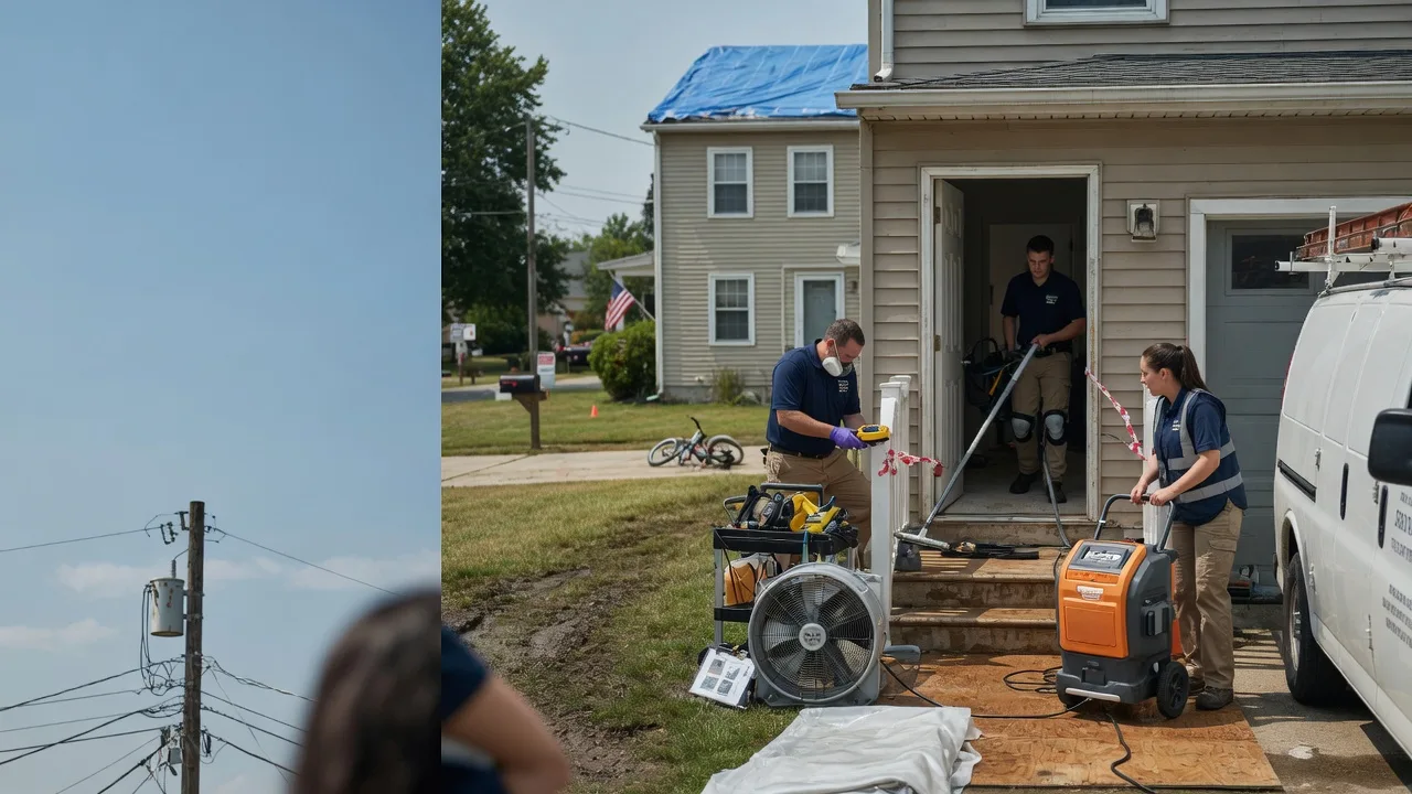 Water Damage Repair in Le Roy, MN near me
